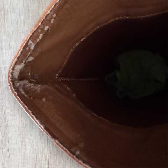 Lauren Ralph Lauren Honey Brown Valora Pull On Buckle Mid Calf Stacked Heel Boot - Picture 6 of 11